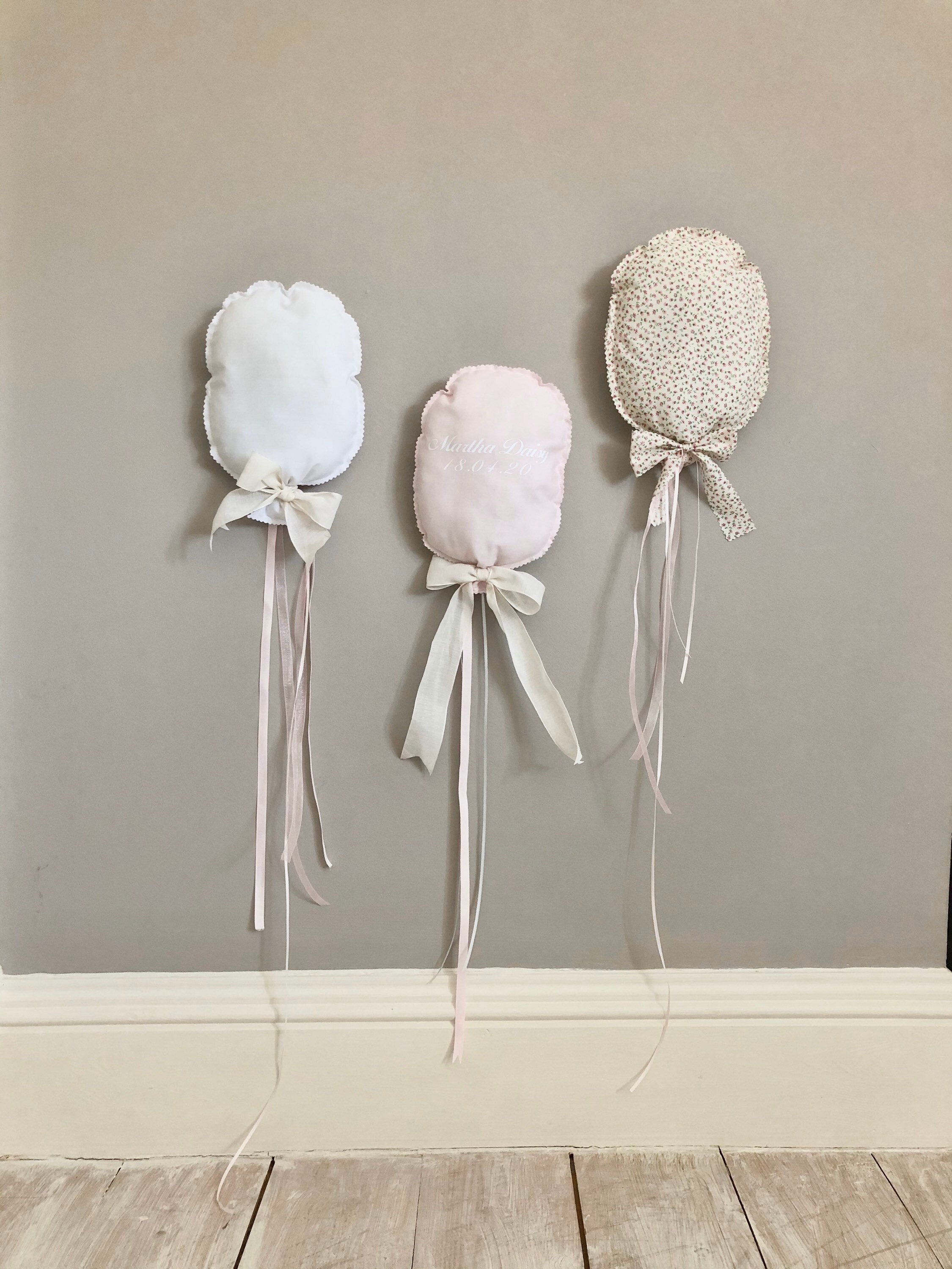 Fabric Balloon Nursery Balloon Nursery Wall Decor Etsy