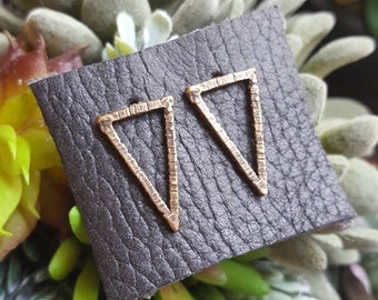 Driehoek studs - Brons