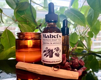 Essentiële oliemix – hormonale ondersteuning – vrij van toevoegingen – volledig natuurlijke therapeutische mix