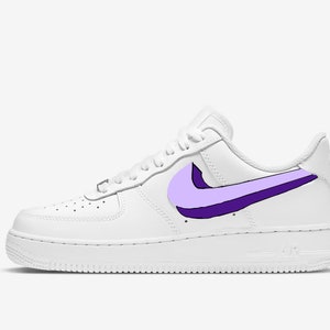 custom af13d Custom Painted Nike Airforce Ones