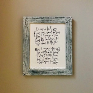 What&#39;s Your Fantasy? Original Calligraphy, Ludacris Lyrics