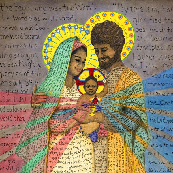 The Holy Family - Art - Print