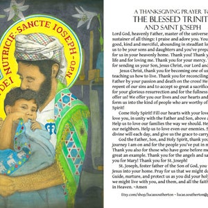 Saint Joseph - Prayer Cards - 4&quot;x6&quot; - Pkg. of 30