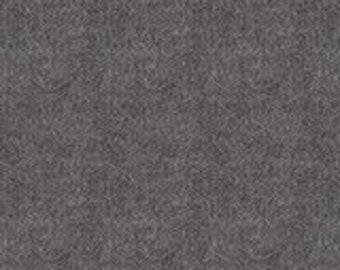 Woolen Flannel Chevron Gray by Riley Blake Designs | Quilting cotton | Stacy West