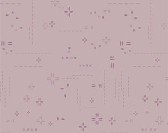 Lilac Dusk - Decostitch | Elements by Art Gallery Fabrics | purple cotton