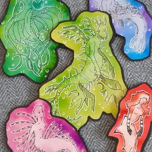 Sirènes - mi-homme, mi-poisson, formats papier