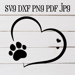 Auto sticker svg, SVG Cut File, hondenras svg, Rescue Animal Decal / Car Decal / Dog SVG / Heartbeat svg / Tumbler Decal / Dog Lover | Sublimatie