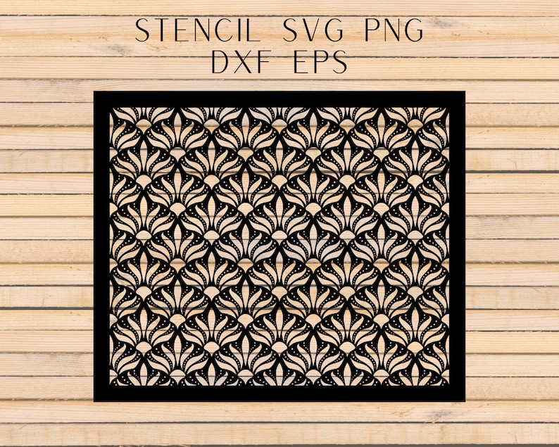 Art Deco Stencil SVG Digital Cut File For Cricut And Silhouette Etsy free-printable-art-deco-stencils