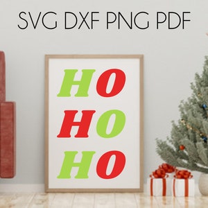 SVG DXF Holiday Christmas Phrases Instant Digital Download, Merry and Bright, Cut File Image for Cricut and Silhouette, Winter Svg