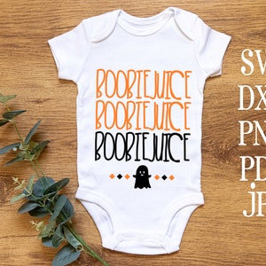 SVG PNG DXF Baby First Halloween Newborn Onesie, Immagine del file di taglio della stagione spettrale, Sublimazione della sagoma cricut, autunno ottobre, trucco o scherzetto