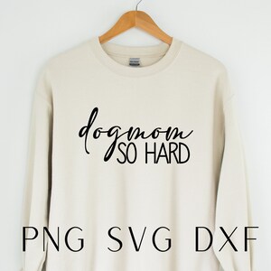 SVG DXF PNG Grappige Hond Moeder Cut File, Sublimatie Afbeelding, Auto sticker, Hond Ras, Bont Mama, Tumbler decal, Hond minnaar sticker, Cricut, Silhouet