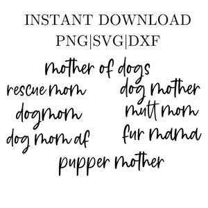 auto sticker svg, SVG DXF PNG cut bestand, hondenras svg, hond moeder, bont mama, auto sticker, tumbler sticker, hond minnaar sticker, png voor sublimatie