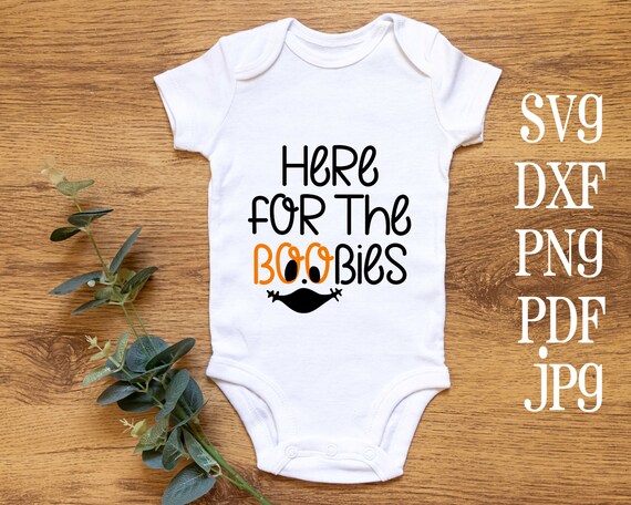 Baby First Halloween Onsie svg, Newborn svg, Spooky Season SVG PNG DXF Cut File Image Cricut Silhouette Sublimation, Fall October svg