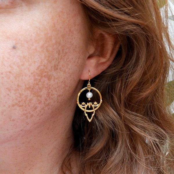 Boucles d'oreilles Chandelier