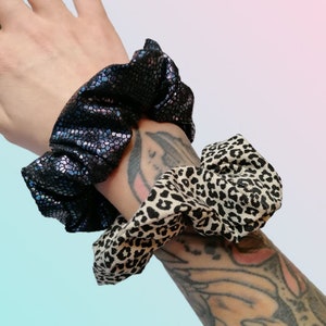 Scrunchieset met dierenprint
