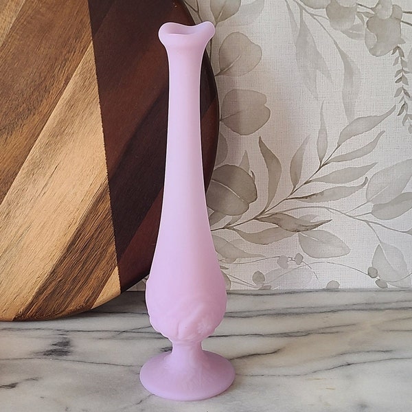 Lavender Fenton Vase Etsy
