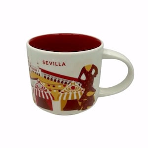 Starbucks Sevilla Spain You Are Here Series Ceramic Coffee Mug
