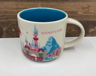 Starbucks Disney Parke Disneyland You Are Here Collection Series Coffee Mug