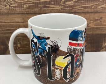 Calgary Stampede Oversized Ceramic Mug made by Americaware