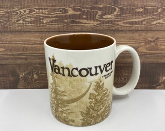 Starbucks Vancouver Global Icon Collector Series Ceramic Coffee Mug