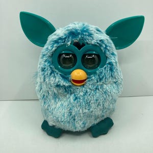WORKING Furby Green Man 2012 Retired Interactive Talking Toy Hasbro Furby
