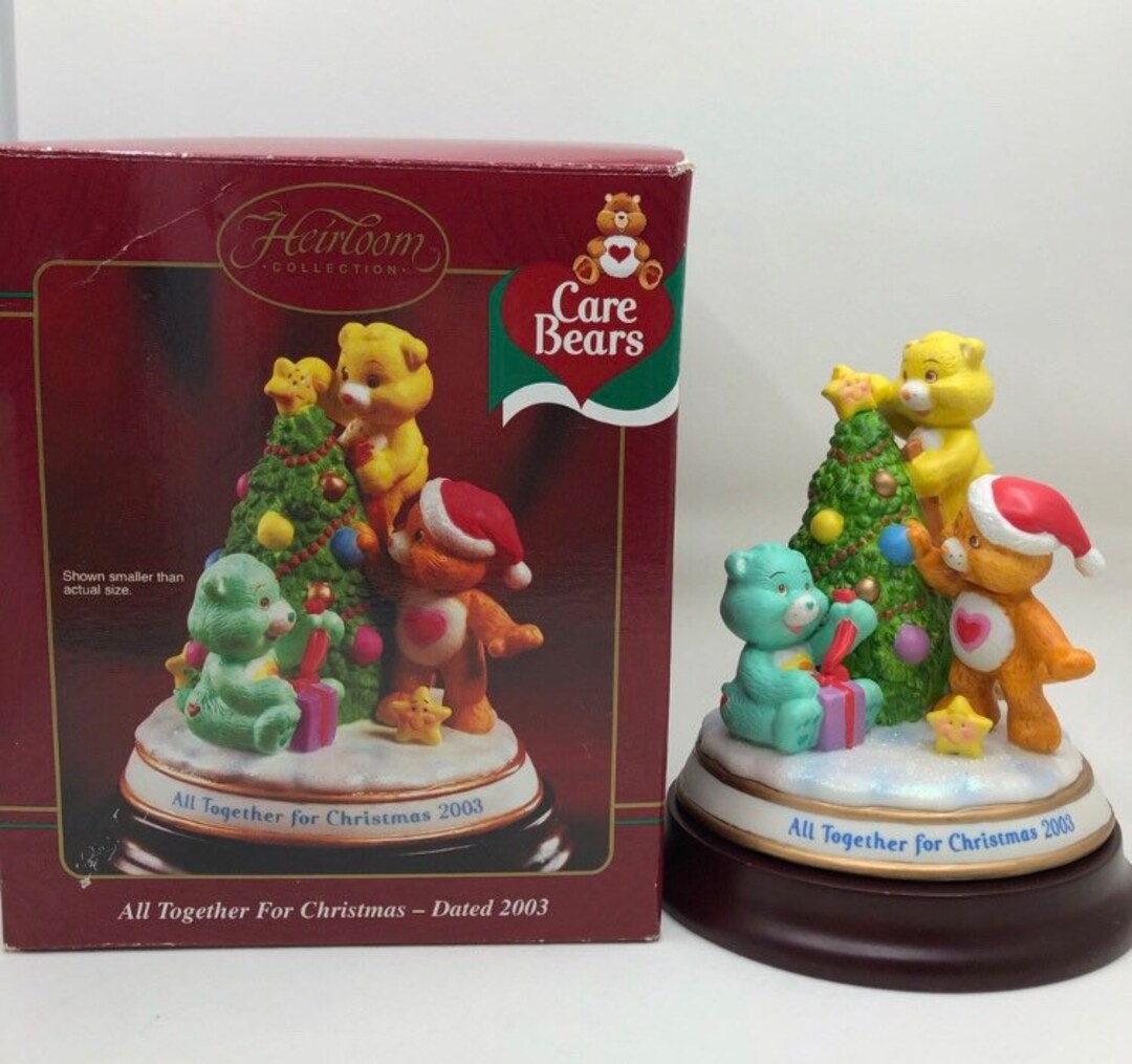 Carlton Cards Care Bears all Together for Christmas 2003 Etsy