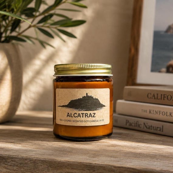 Alcatraz Soy Candle