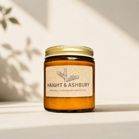 Haight & Ashbury Soy Candle