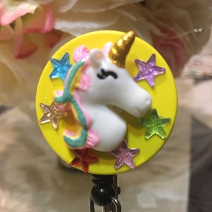 Unicorn badge holder
