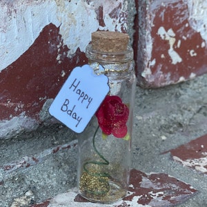 Message in a bottle. Happy birthday!