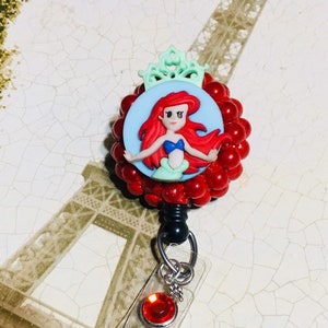 The little mermaid badge holder
