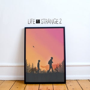 Life is Strange 2 Print | Sean and Daniel Life is Strange 2 Print | Life Is Strange 2 Poster | Life Is Strange 2 | A4