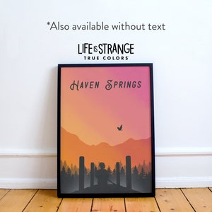 Life is Strange True Colors Print | Haven Springs Print | Life is Strange Print Set | Life is Strange True Colors | Alex Chen | Poster | A4