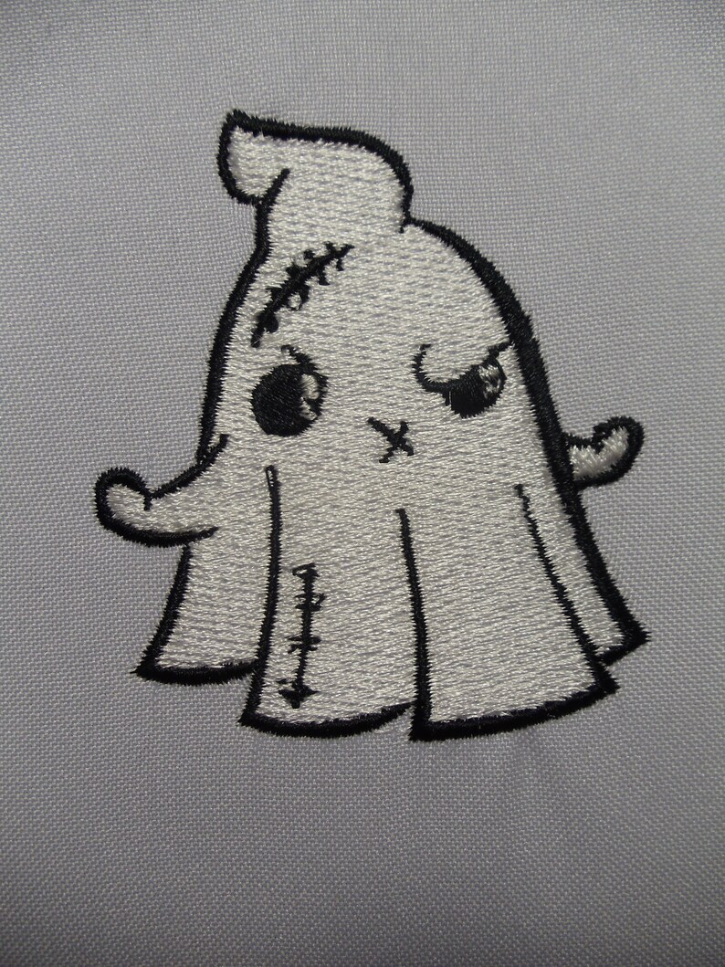 Ghost embroidered design halloween embroidery file digital  etsy Ghost embroidered design halloween embroidery file digital  etsy