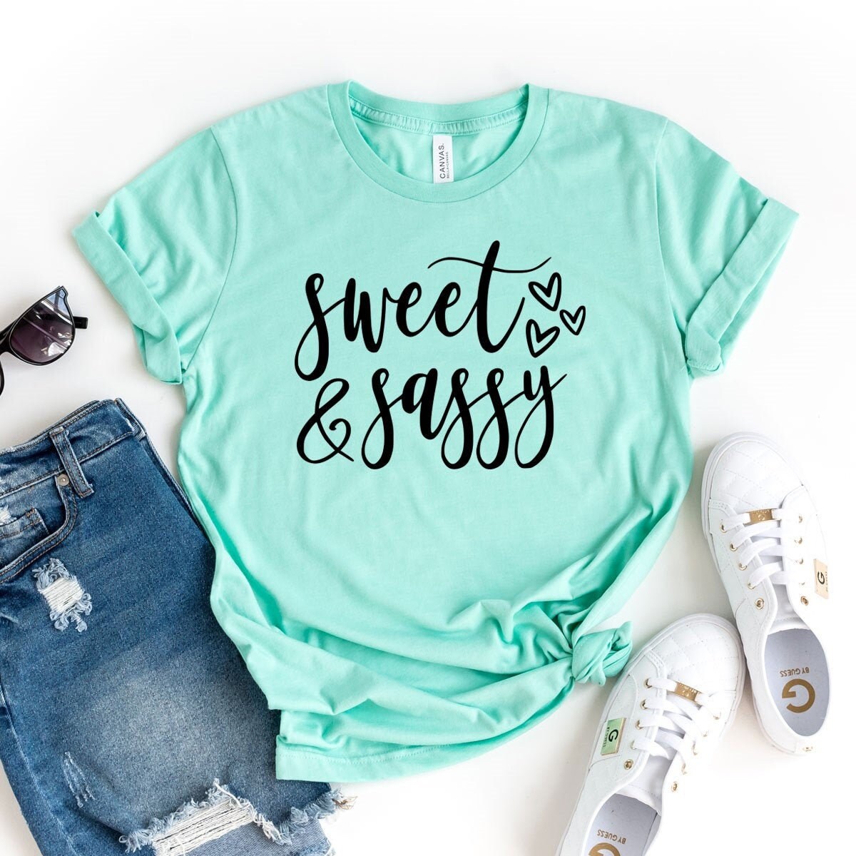 Sweet and Sassy Shirt Sassy Shirt Sassy and Classy T-shirt | Etsy