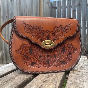 Vintage Handmade Leather Purse