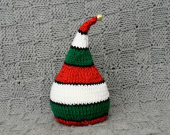 Christmas Knit Hat (Handmade)
