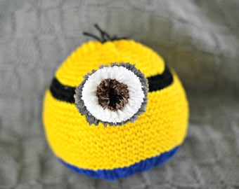 Minion Knit Hat