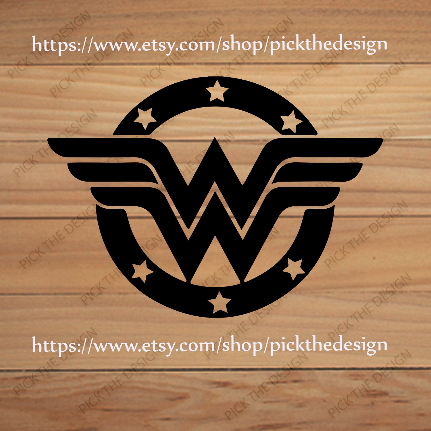 Decal Wonder Woman Vinyl Decal Sticker For Cars Laptops | Etsy