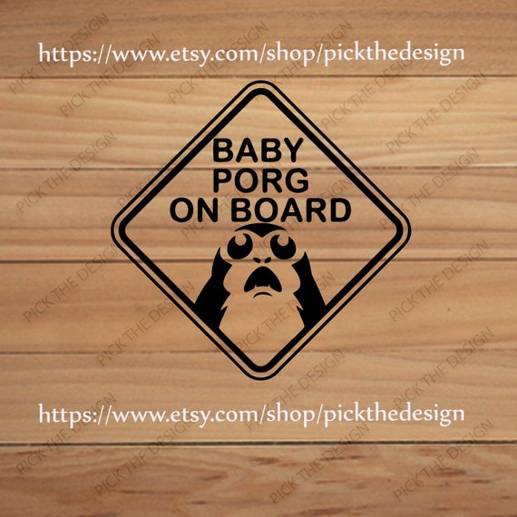 porg on board