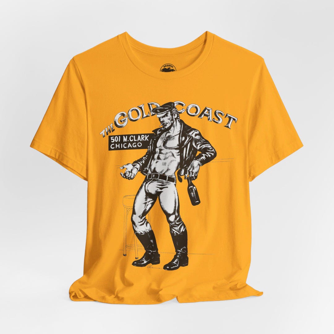 The Gold Coast (chicago Leather Bar/1958-1987/artwork by Dom Orejudos ...