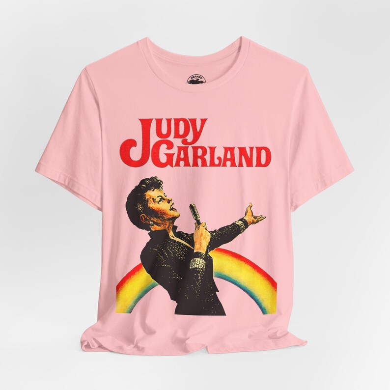 Judy Garland replica Fan Club Tshirt/1953/over the Rainbow Etsy