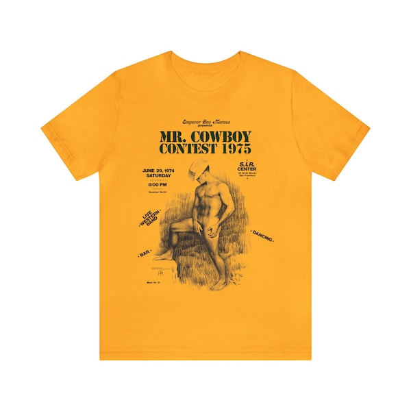 Mr. Cowboy Contest 1975 (San Francisco Gay Cowboy Contest held in 1974)