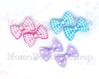 30% off (while supplies last) - Little Bow Peep Bow Set (Pigtail/ Petite)