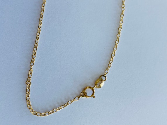 14K Yellow Gold and 14K White Gold Necklace *VINT… - image 8