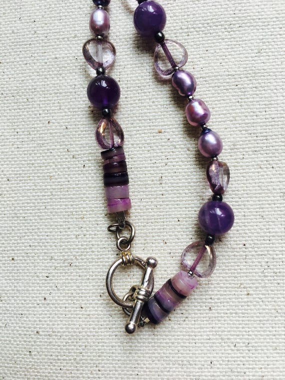 Stunning and healing STERLING SILVER AMETHYST cry… - image 7
