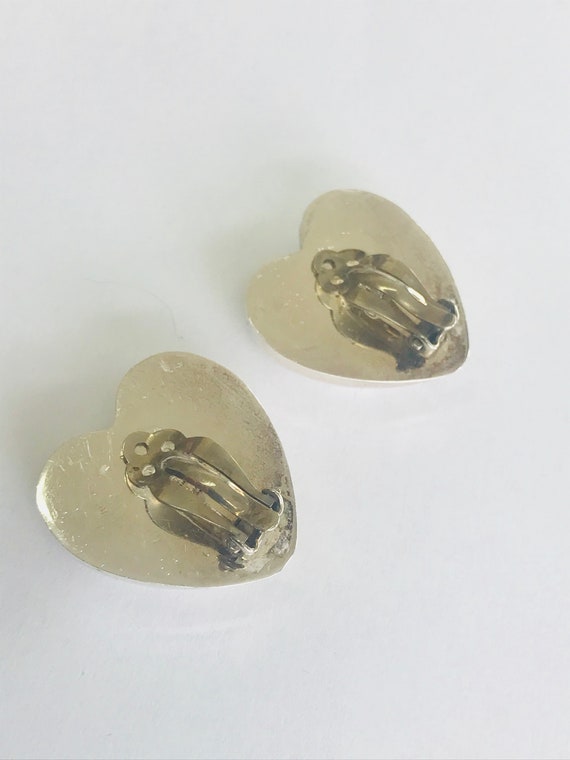 Tiffany and Co. Sterling Silver (.925) Heart Hair Clips  display picture 1