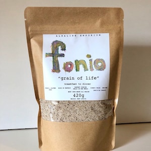 Fonio Grain 420g West Africa 100% Organic Direct Trade