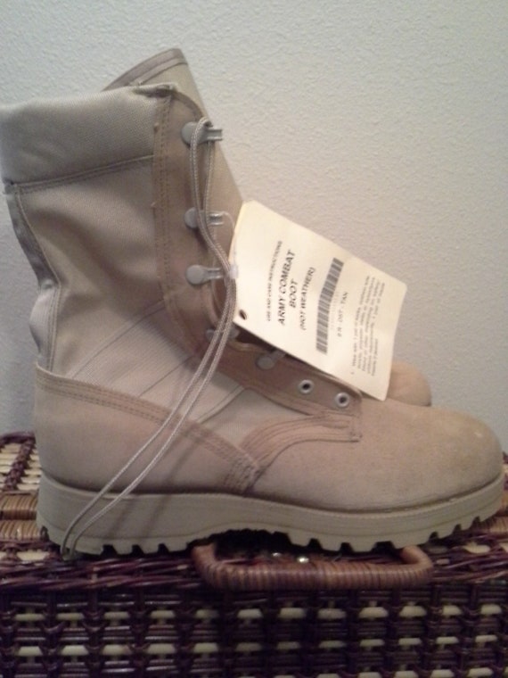 Wellco US ARMY Desert Combat Boots Military Hot Weather Size Etsy