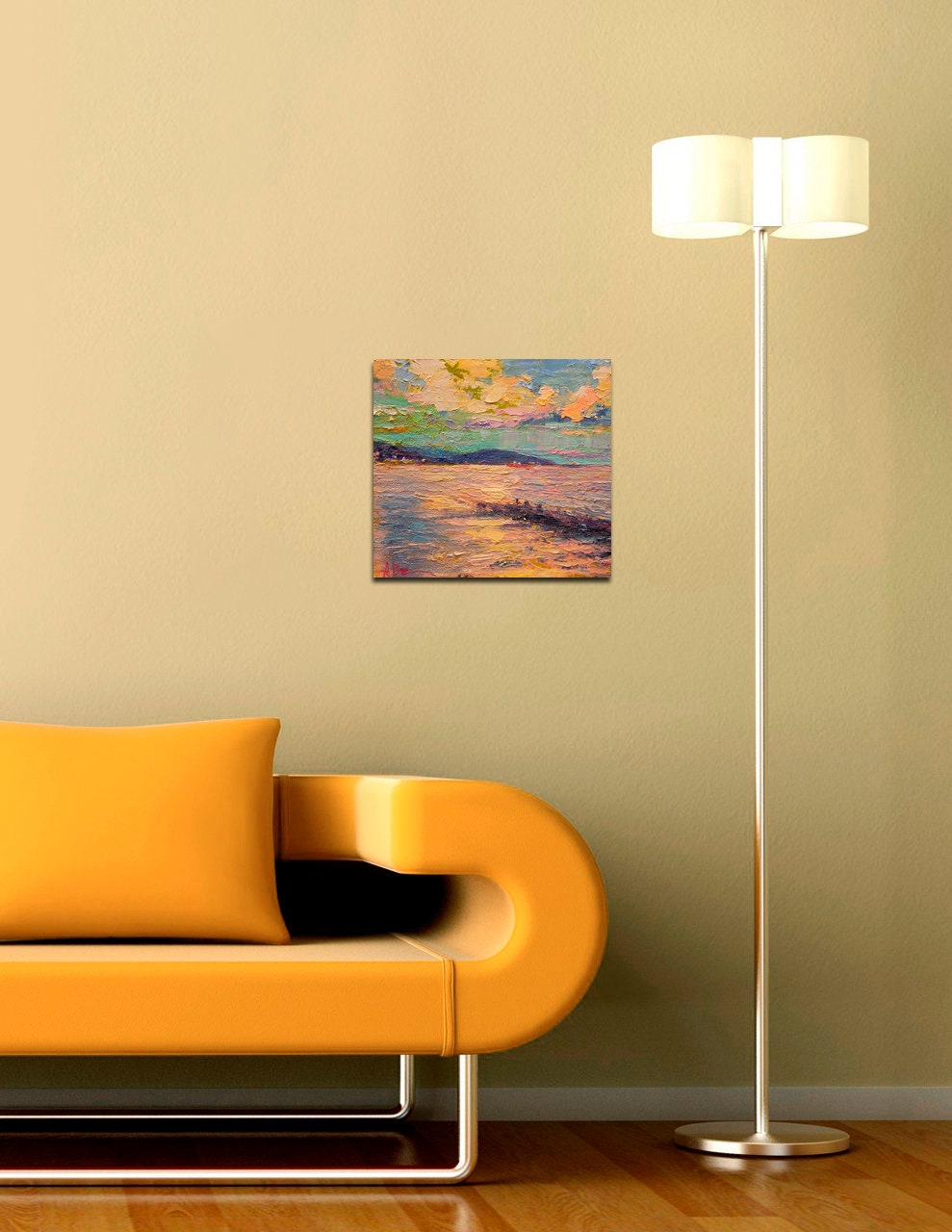 Beach Art Abstract Wall Art Oil Painting Large Abstract Etsy